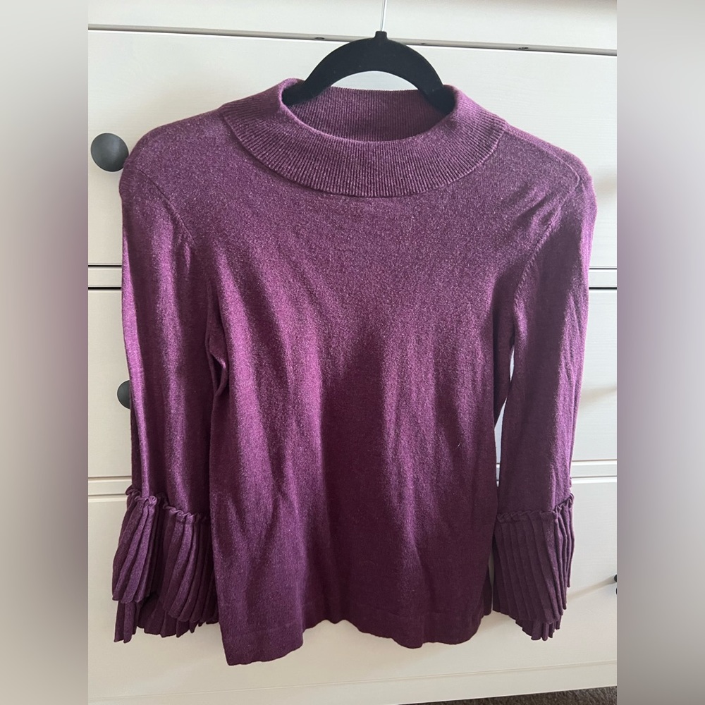 Loft purple sweater